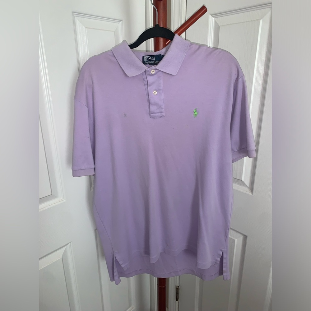 Ralph Lauren Polo shirt - lavender purple, size large
